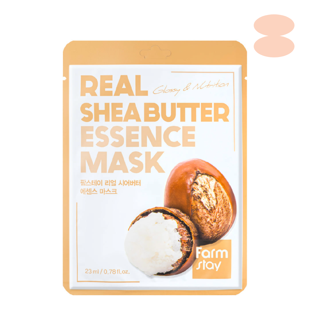 Farmstay Real Shea Butter Essence Mask (1EA)