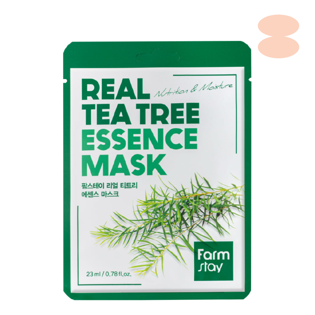 Farmstay Real Tea Tree Essence Mask (1EA)