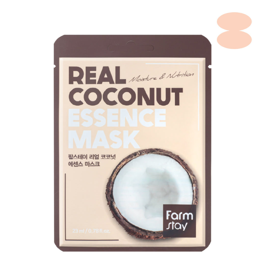 Farmstay Real Coconut Essence Mask (1EA)