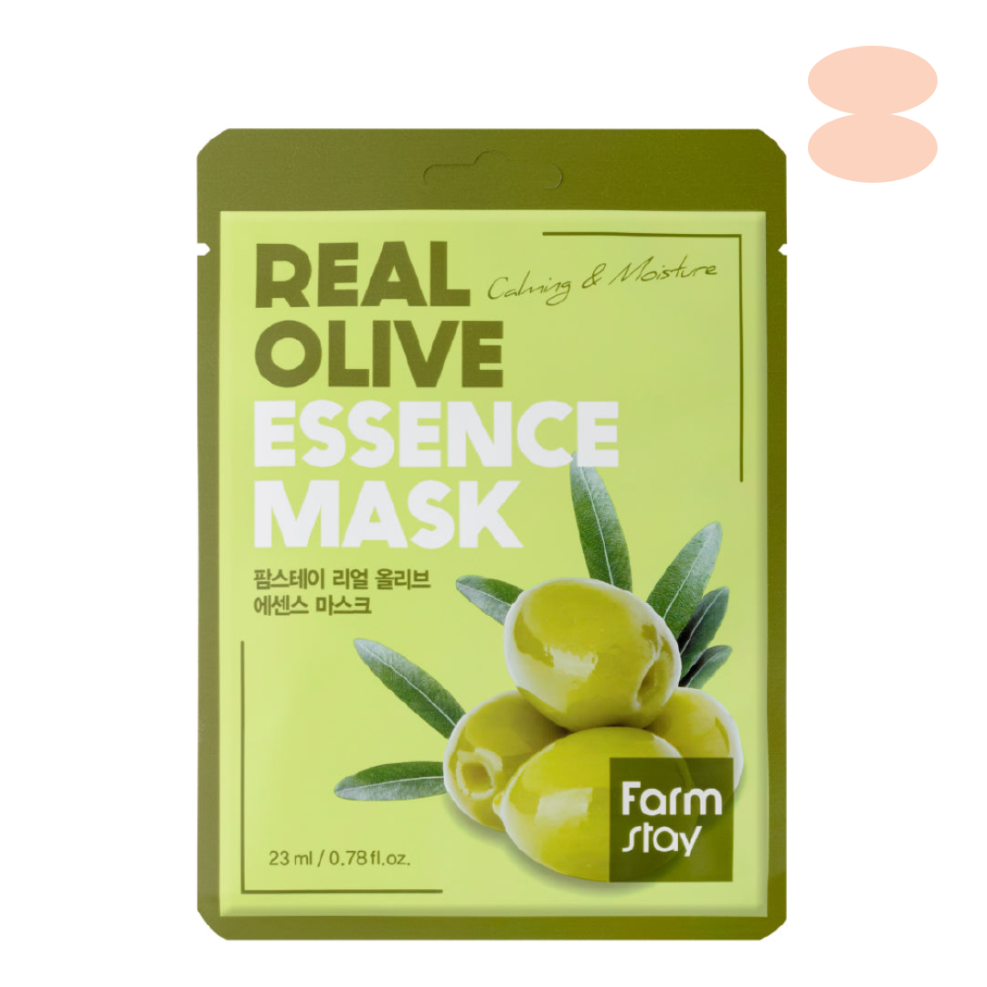 Farmstay Real Olive Essence Mask (1EA)
