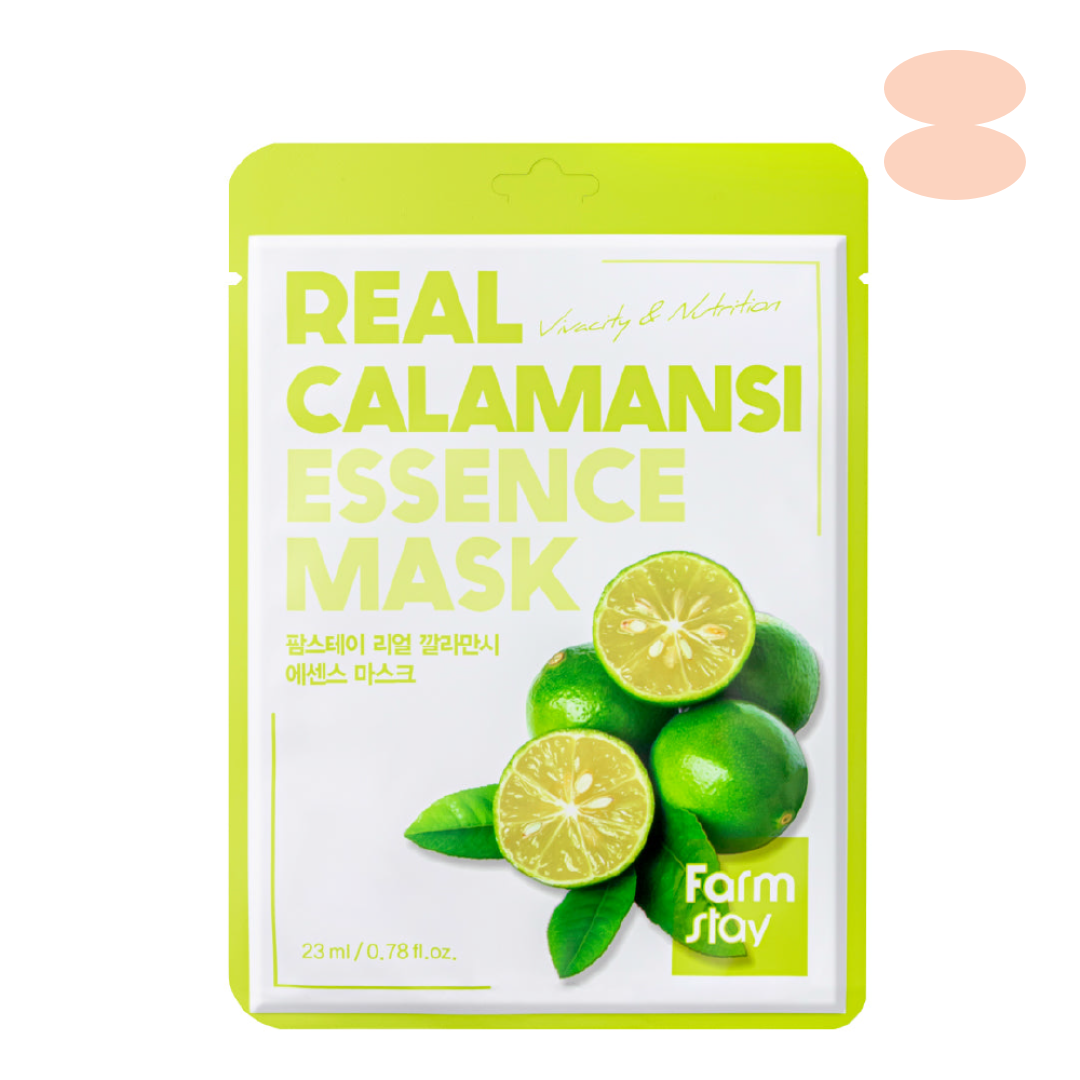 Farmstay Real Calamansi Essence Mask (1EA)