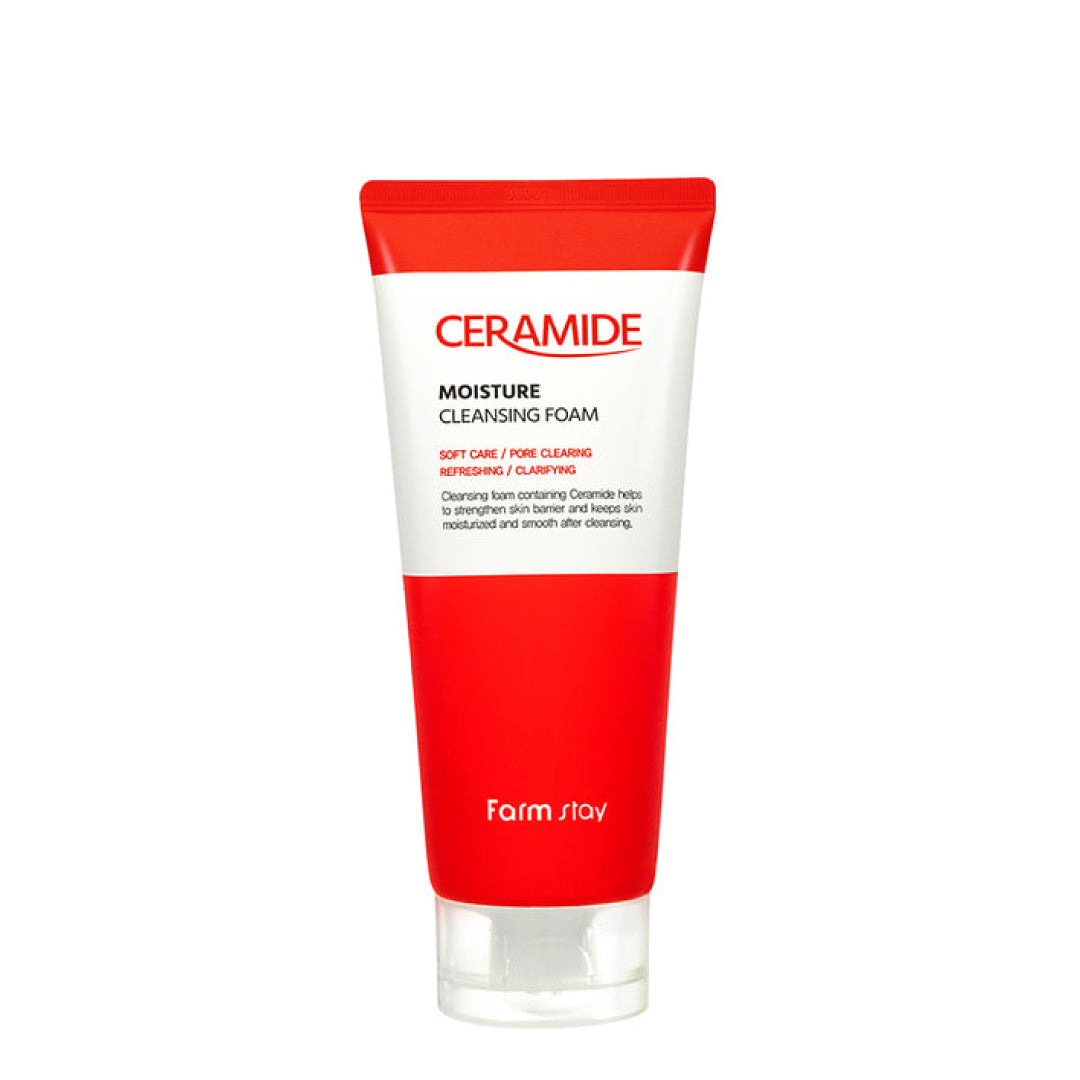 Farmstay Ceramide Moisture Cleansing Foam