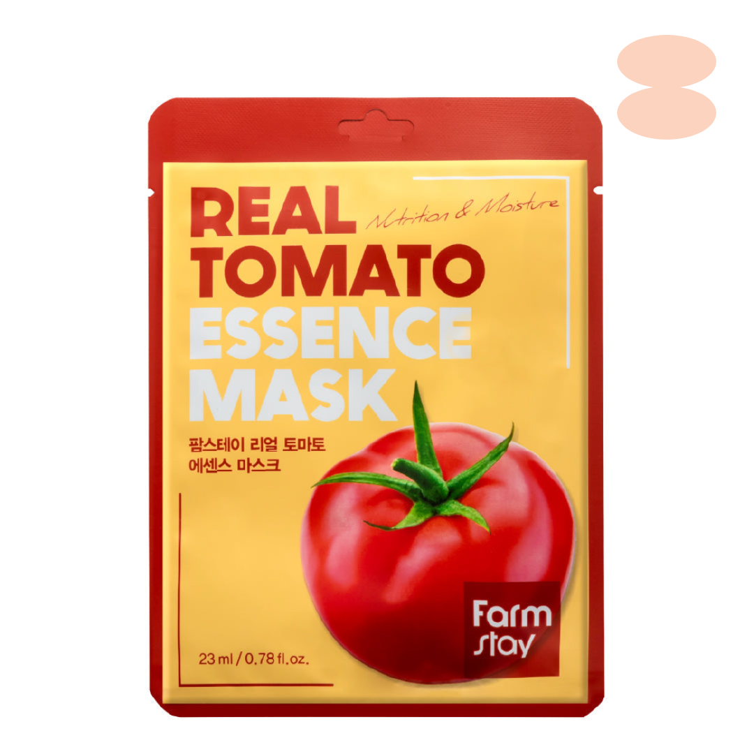 Farmstay Real Tomato Essence Mask (1EA)