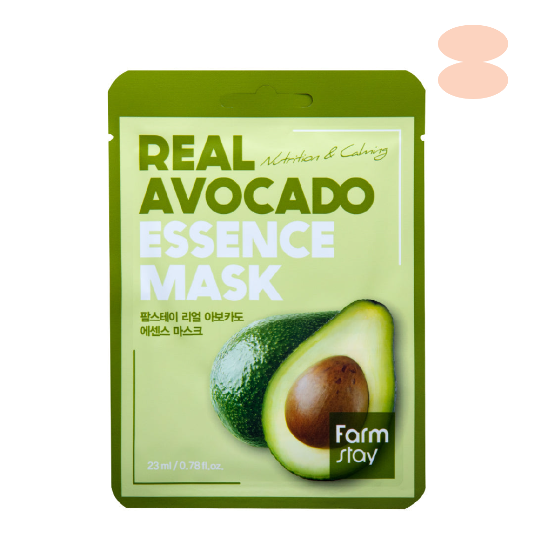 Farmstay Real Avocado Essence Mask (1EA)
