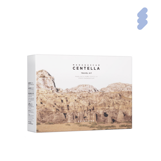 Skin1004 Madagascar Centella Travel Kit (Crema, Tónico, Sérum, Aceite y Espuma Limpiadora)