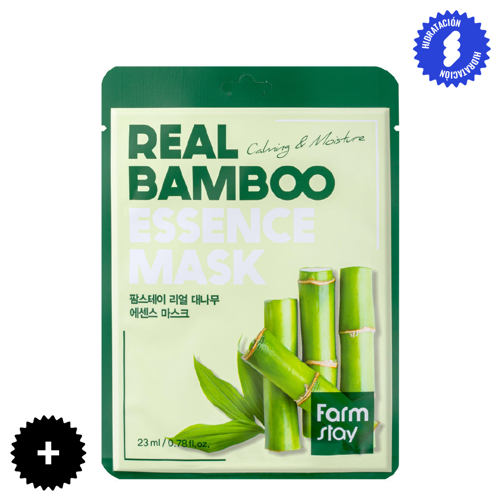 Farmstay Real Bamboo Essence Mask (1EA)