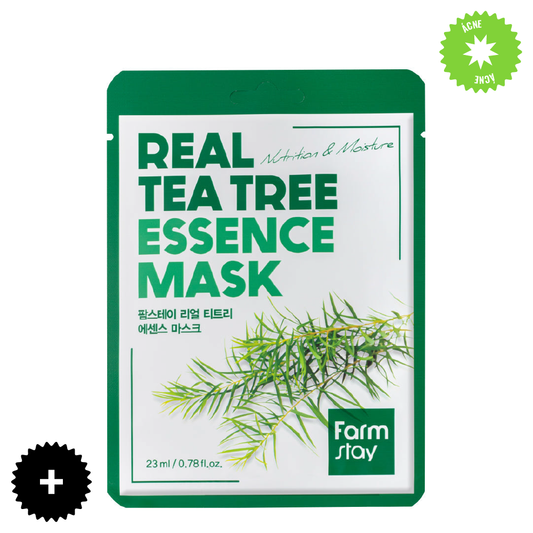 Farmstay Real Tea Tree Essence Mask (1EA)